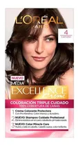 Comprar Tinta Excellence Excellence Tintura L'Oréal Excellence Creme tono 4 castaño 20Vol. para cabello
