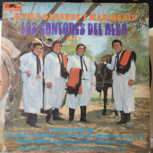 Vinilo Los Cantores Del Alba Gauchos Y Mariachis F5