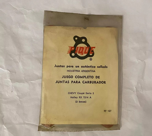 Juntas Carburador - Dodge 1500 - C. Zenith Stromberg 1 Boca