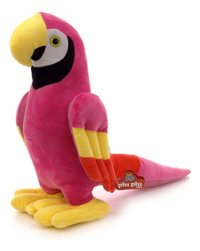 Loro De Peluche Grande 35cm Guacamayo 2593