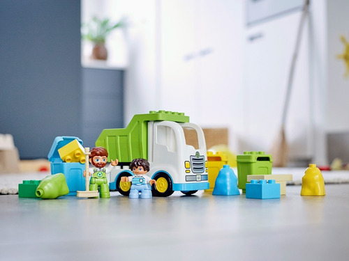Imagen 5 de 7 de Lego® Duplo - Camión De Residuos Y Reciclaje (10945)