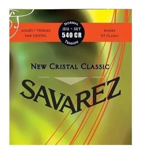 Encordado Guitarra Clásica New Cristal Savarez 540cr