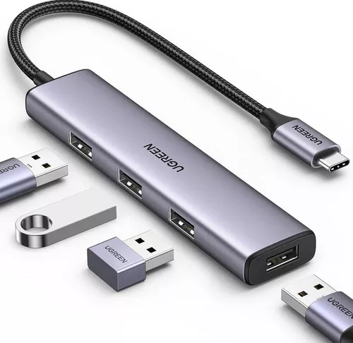 Hub expansor USB 3.0 a 1-PUERTO USB 3.0 y 3-PUERTOS USB 2.0 marca XUE® -  Geek Pal