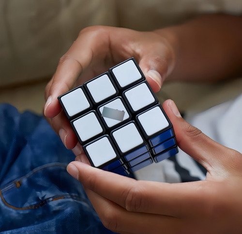 Rubik's - Paquete Aprende A Resolver, 3 Cubos Clásicos Color De La Estructura Colores