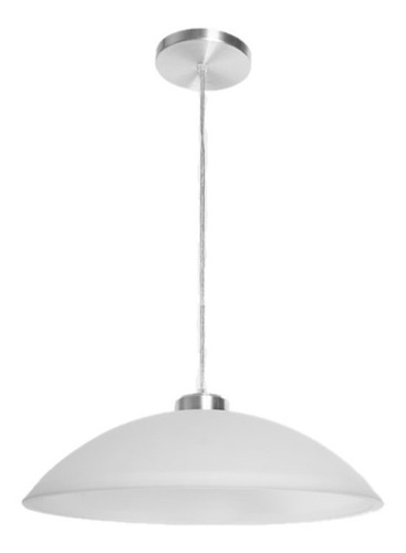 Lámpara Luminario Colgante Aluminio Cepillado Interior Maxxi