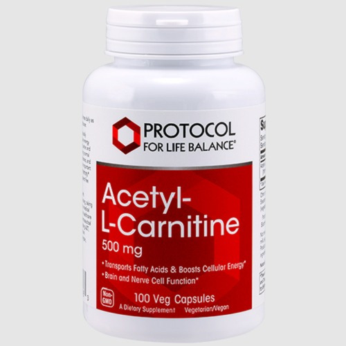 Protocol | Acetyl- L-carnitine | 500mg | 100 Veg Capsules