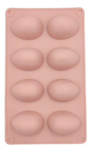 Molde Silicon Huevos Huevitos Pascua 8 Cavidades Chocolate