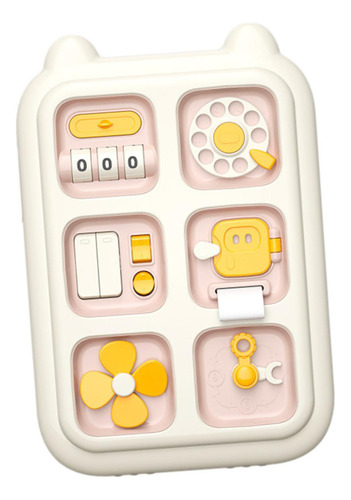 Tablero Ocupado Para Niños Pequeños, Desarrollo De Rosa