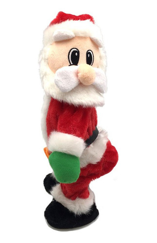 Papá Noel  Bailarín Peluche Felpa Juguete Para Niños Navidad