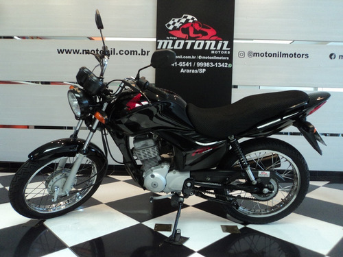Honda Cg125 Fan Ks Preta 2012