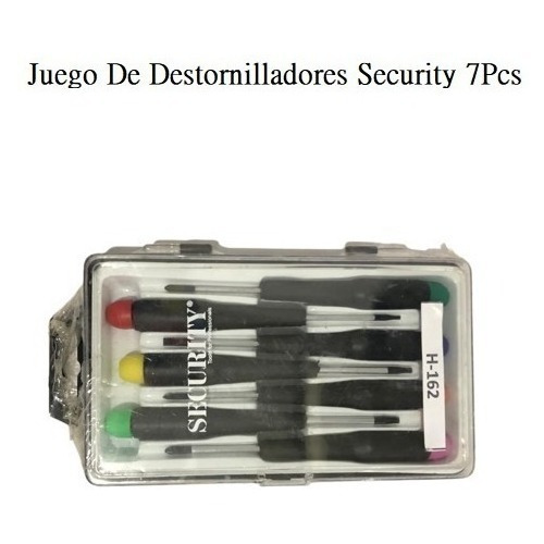 Juego De Destornilladores Security 7pcs