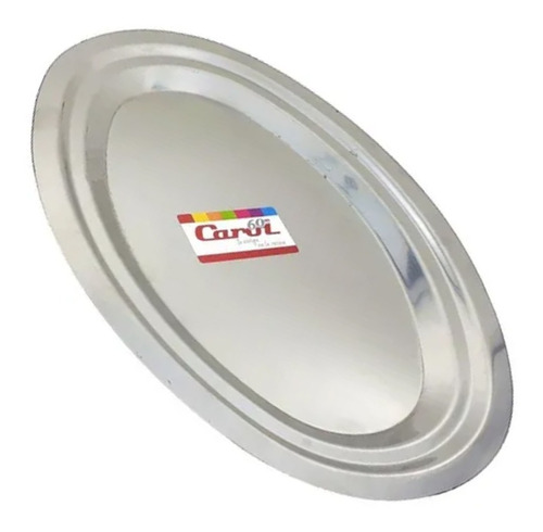 Fuente Bandeja Oval Legumbrera Doble Bajada Acero Carol 21cm