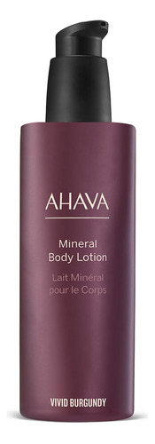 Ahava Locion Corporal Mineral Vivid Burgundy, 8.5 Fl Oz
