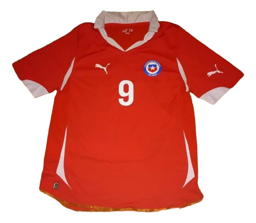 Camiseta Selección De Chile #9 Suazo Copa América 2011 