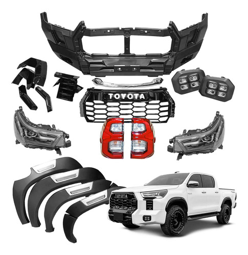 Kit Transformação Hilux 2016 A 24 Para O Modelo Hilux Tundra