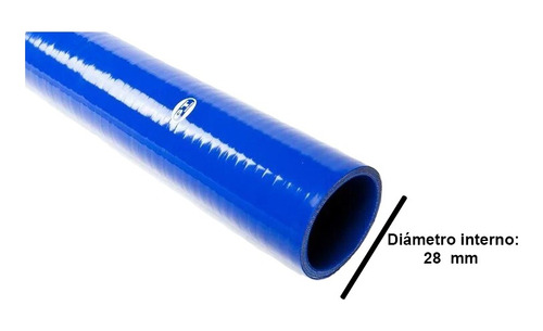 Manguera Silicona 5 Telas X Metro - 28mm - Gt Hose - Mc
