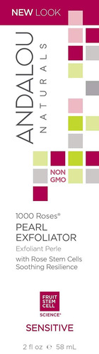 Imagen 2 de 6 de Andalou Naturals 1000 Perlas Rosas Exfoliante, 2 Onza