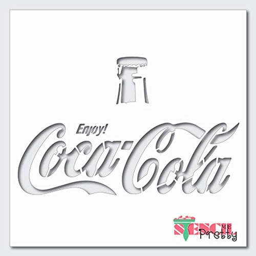 Plantillas De Dibujo Técnico Plantilla Rústica De Coca Cola | Envío gratis