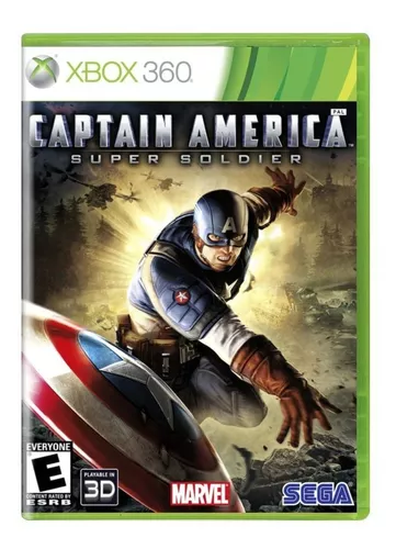 Jogo Ps3 Físico - Captain America: Super Soldier - Escorrega o Preço