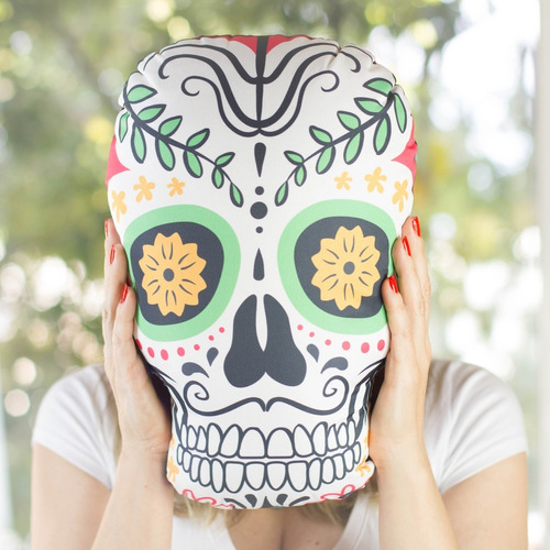 Almohadón Calavera Mexicana - Calaca Mexicana