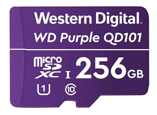 Memoria Microsd Xc Wd Purple 256gb C10 Wdd256g1p0c