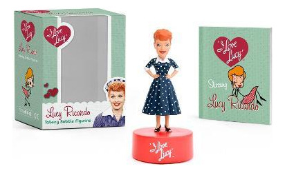 Libro I Love Lucy: Lucy Ricardo Talking Bobble Figurine -...