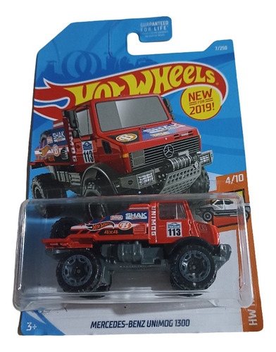 Hot Wheels Mercedes Benz Unimog 1300 Primera Edicion 2019