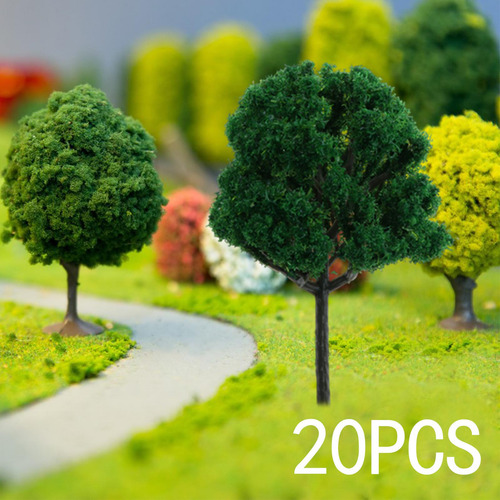 Modelo De Árboles Micro Paisajismo 20 Piezas