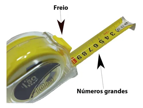 Soporte de acero transparente de 10 m x 25 mm con cerradura - Factura