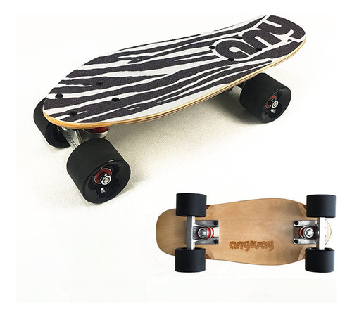 Rrower Skateboards 16.0 In Completo Mini Cruiser Corto Doble