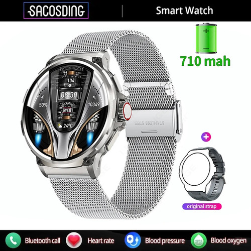 Reloj Inteligente Hombre Smart Watch Llamada Bluetooth Ip68