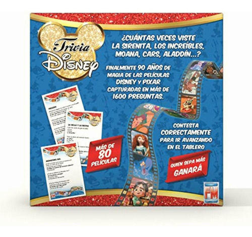 Disney Juego De Mesa Fotorama Trivia 1095