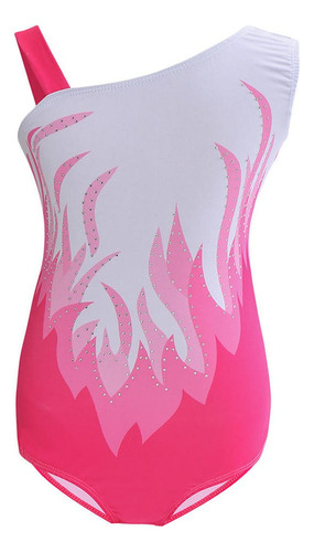 Maillot De Danza Leotardo De Gimnasia Traje De Baile Sin R