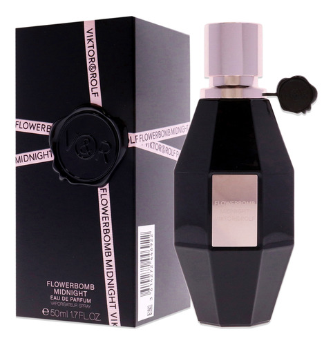 Perfume Viktor And Rolf Flowerbomb Midnight Edp 50ml Para Mu