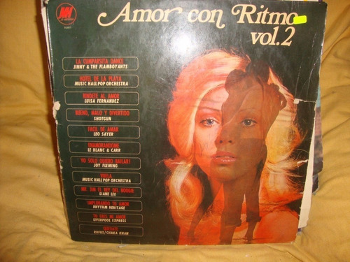 Vinilo Amor Con Ritmo Volumen 2 Lianne Lee Chaka Khan Cp1