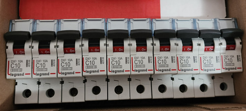 Interruptor Automatico 1p 10a 10ka Curv C Ref 407668 Legrand