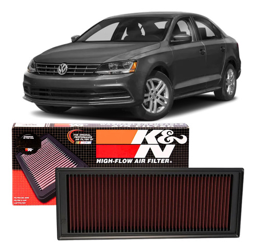 Filtro Ar Inbox K&n Vw Jetta Fusca Tiguan Audi A3 Q3 2.0tsi