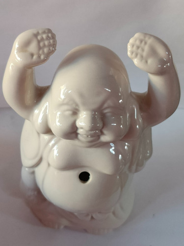 Vaso De Coleccion Porcelana En Forma De Buda Oriental Retro (Usado)