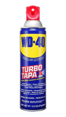 Wd-40 Turbotapa Lubricante Multiusos 13.2 Oz