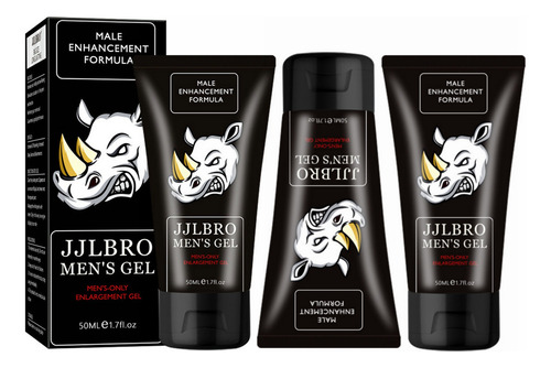 3×crema Masaje Rhino Xxl, Crema Alargamiento Pene Gra