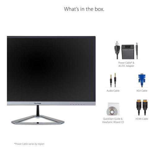 Viewsonic Vx2776-smhd 27 Pulgadas 1080p Ips Monitor Con Free
