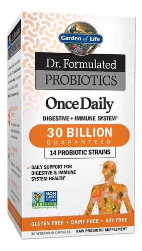 Garden Of Life Probioticos Formulados Por Dr. Una Vez Al Dia