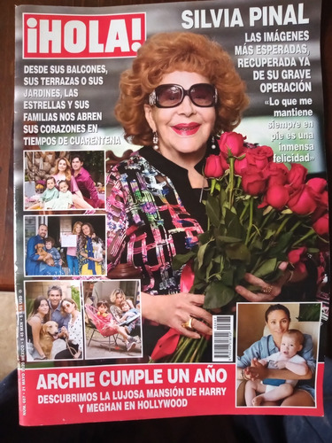 Silvia Pinal En Revista Hola Tamara Falco, Mayo 2020