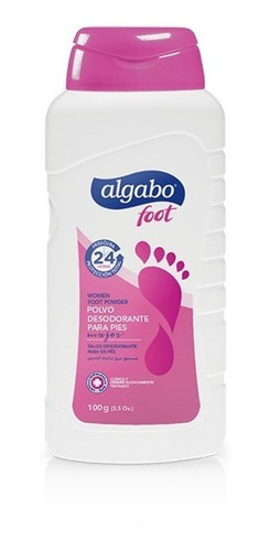 7 Talcos Para Pies Hombre Algabo 100 Gr ( Mayorista Z Sur )