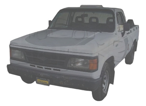 Paragolpe Delant Negro P/ Chevrolet Pick Up 1991/1996 D20