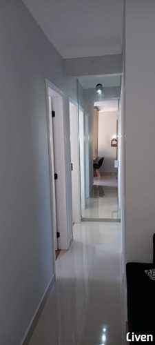 Imagem 17 de 30 de Apartamento Com 3 Dormitórios, Sala Ampla Com 2 Ambientes, Sacada E 1 Vaga De Garagem - 9123