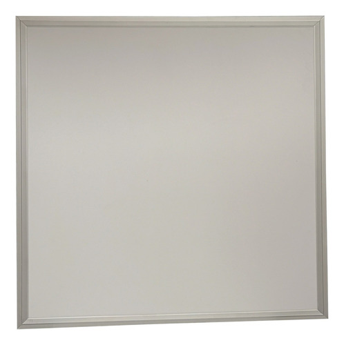 7 Pz Panel Led 60x60cm 48w Para Falso Plafon O Flotante Ml Color Marco Blanco Luz Fria 6500k