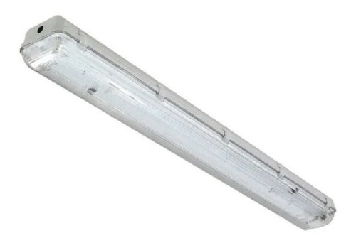 Imagen 1 de 2 de Equipo Estanco Led 2x18w Ip65 120cm Con 2 Tubos Led