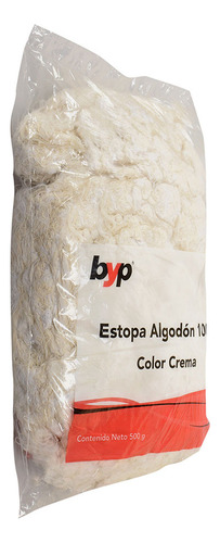 Estopa Byp Algodón Crema 500 G