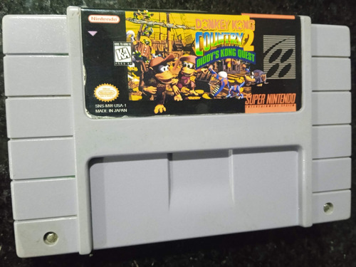 Donkey Kong Country 2 Diddy Kong Quest Original - Snes